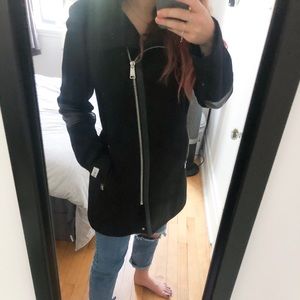 Calvin Klein Black Top Coat